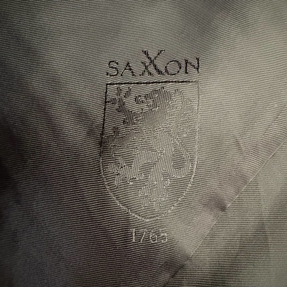 BROOKS BROTHERS SaxXon Sport Blazer Mens 43R Gray 100% Wool 1818 Madison - Picture 9 of 11